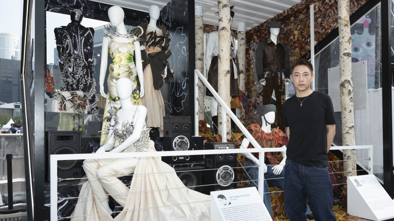 Kit Wan’s science fiction-inflected designs have even graced the stage at the Grammys, marking him out as one of the Hong Kong designers to watch. Photo: Handout