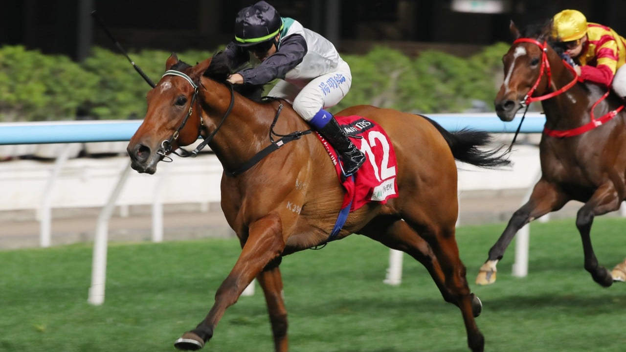 China Win scores at his most recent start at Happy Valley with Keith Yeung on board.