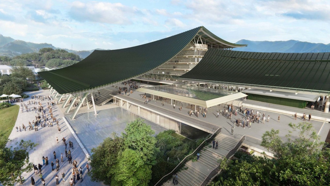 The Hong Kong Jockey Club expects to start racing at Conghua Racecourse in October. Illustration: HKJC
                
                