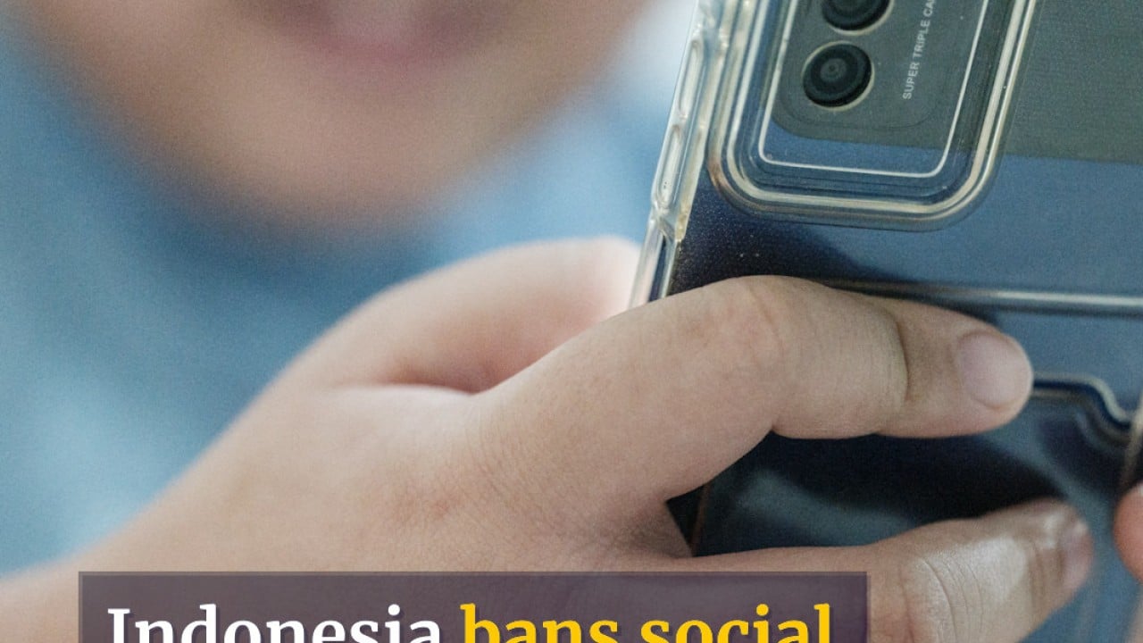 Indonesia bans social media for under 16s