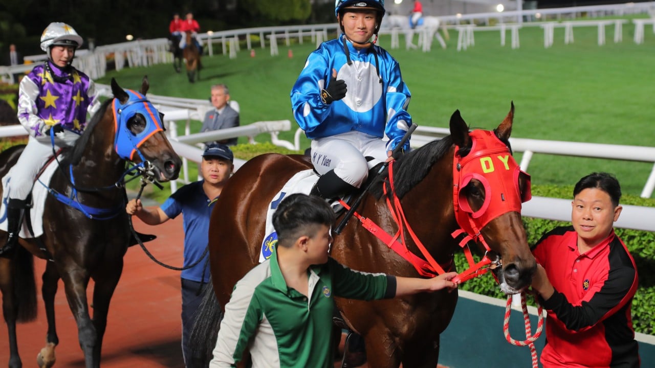 Nichola Yuen returns aboard Pi Legend at Sha Tin. 