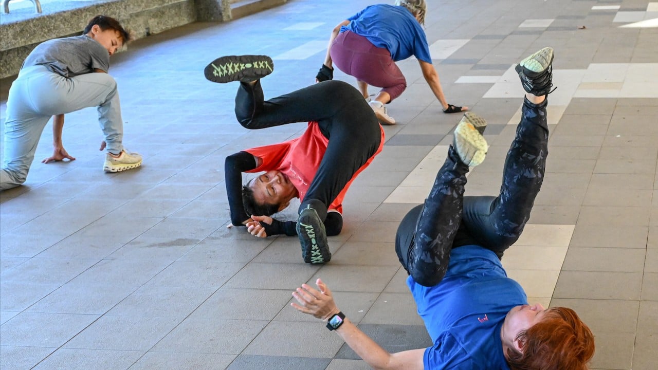 Singapore’s seniors leap into parkour
