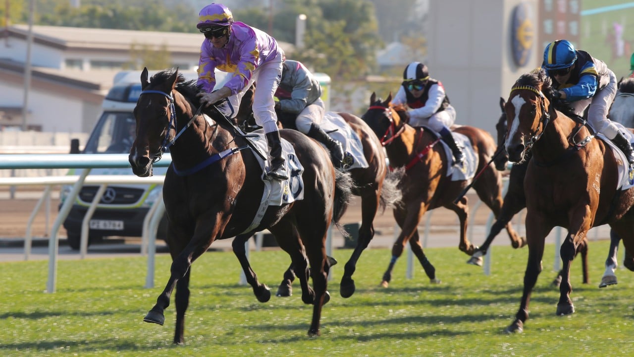 Zac Purton steers Little Paradise to victory in January.