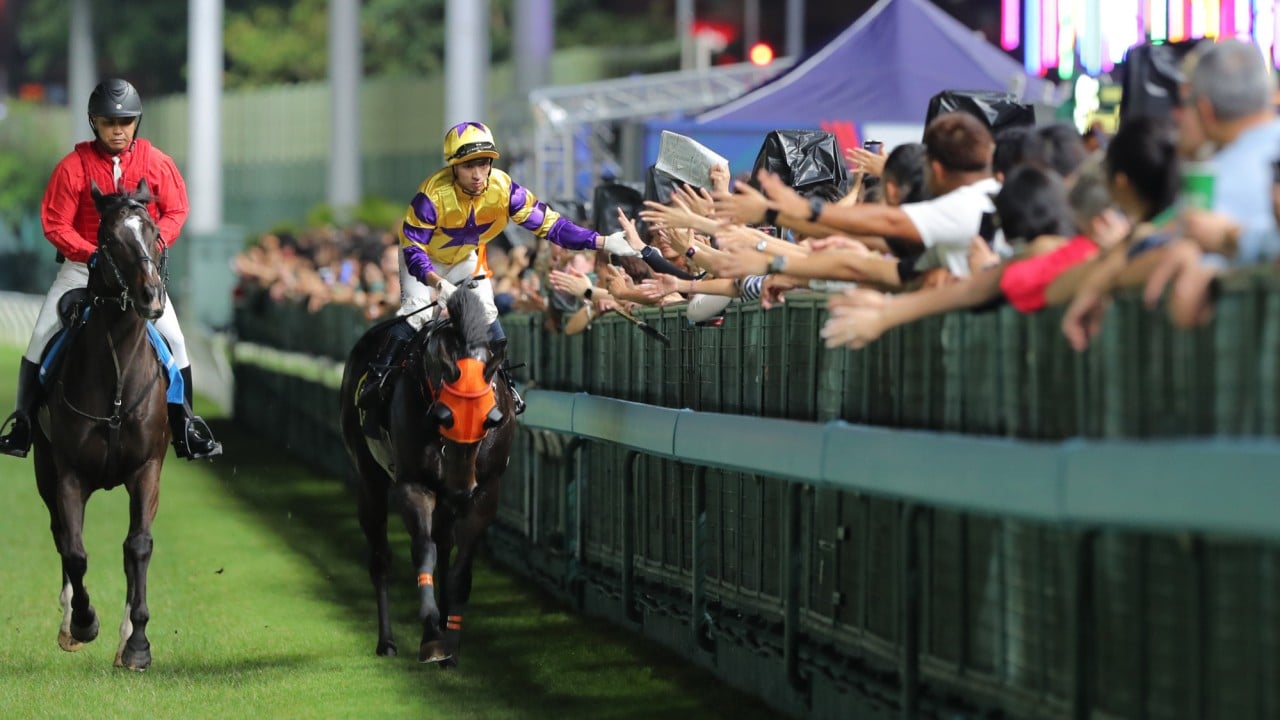 Matthew Chadwick broke his long drought with victory on Another Zonda at Happy Valley.
