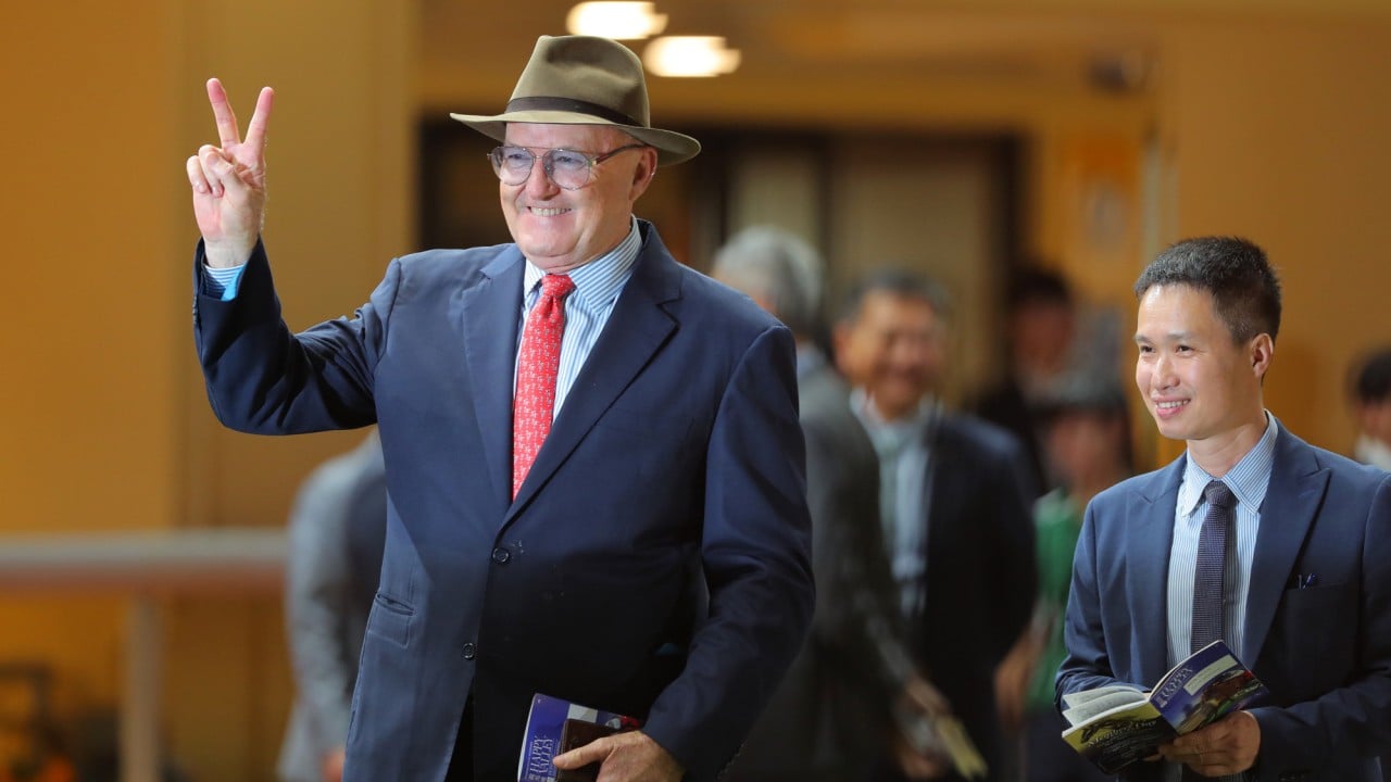 David Hayes at Happy Valley.