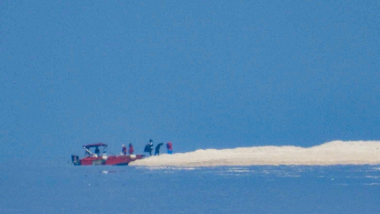 Chinese scientists land on Sandy Cay reef as tensions with Philippines  spike once again | South China Morning Post