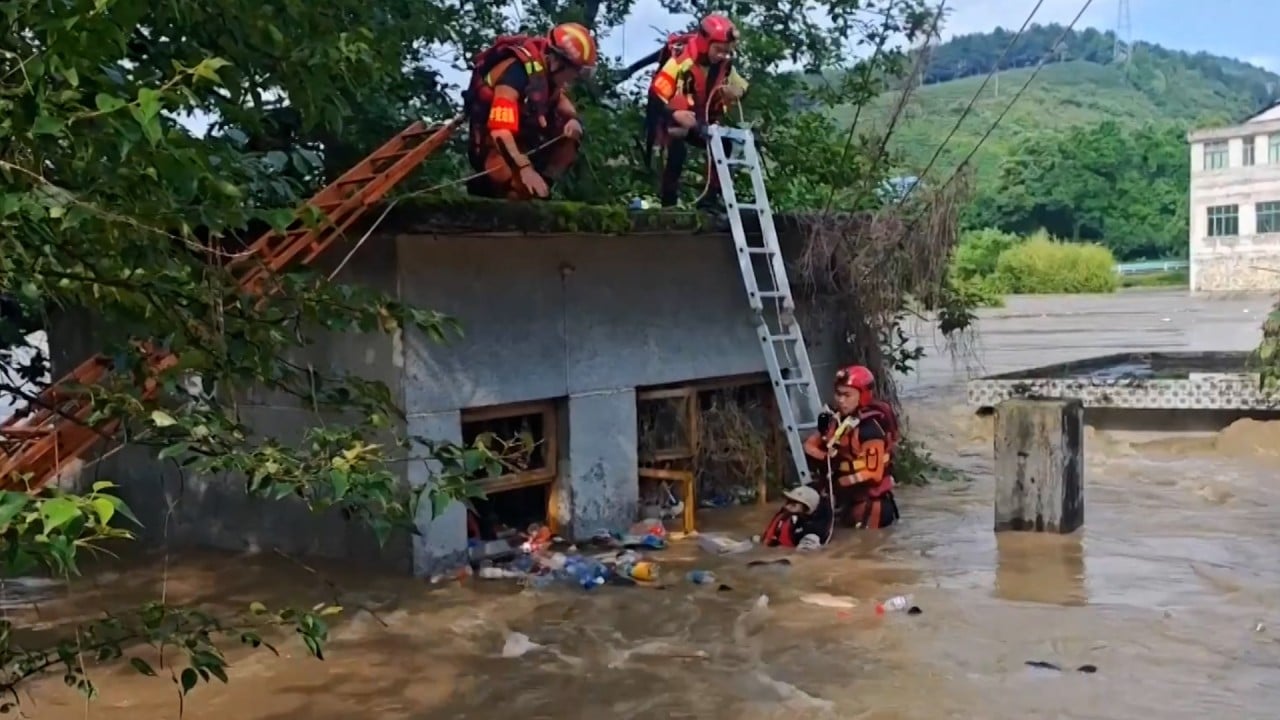 Deadly floods and landslides hit China