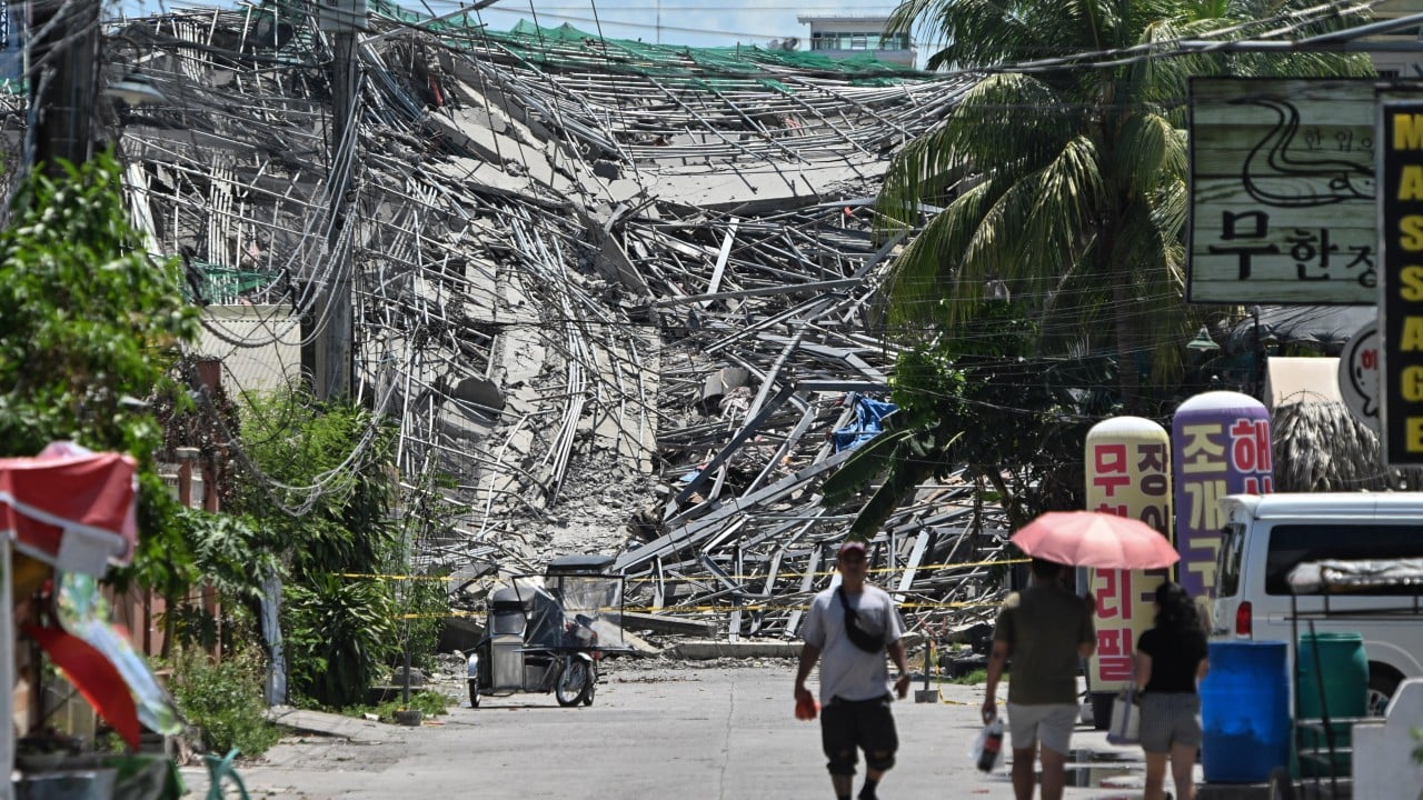 About 20 missing after Philippines building collapses