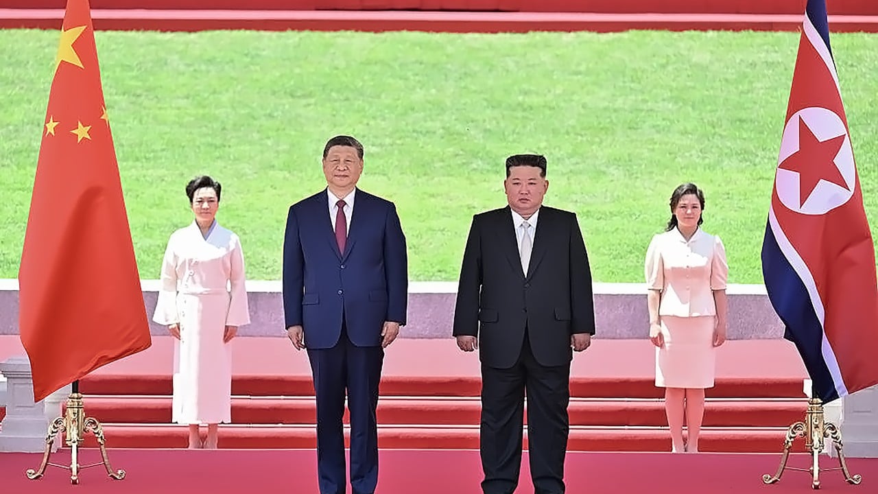 China’s Xi Jinping arrives in Pyongyang for state visit