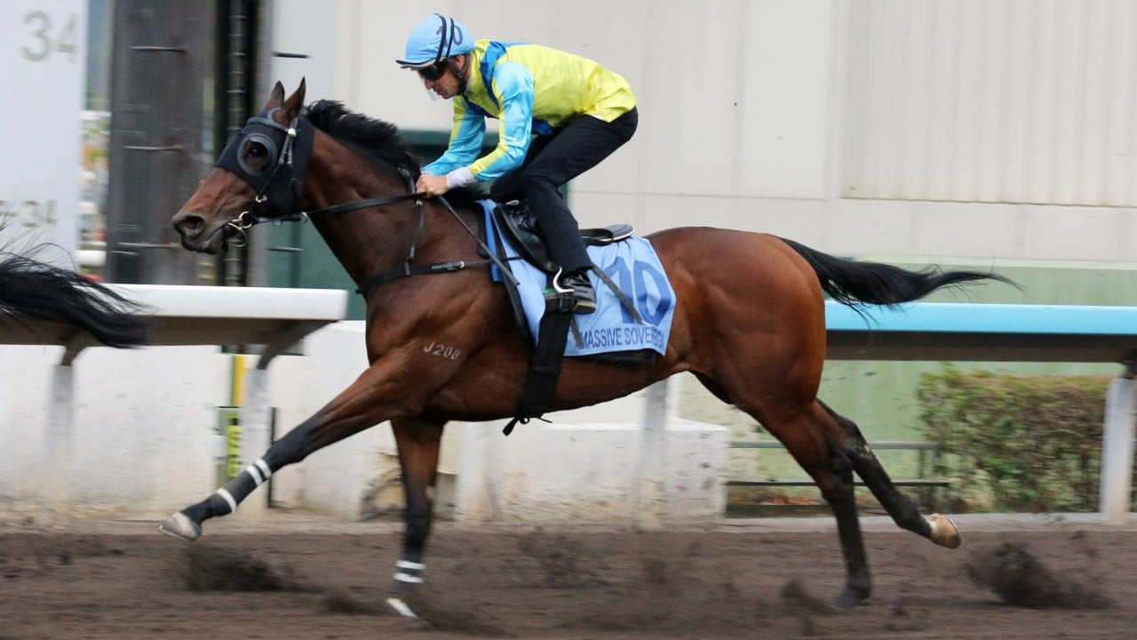 Massive Sovereign at the trials late last year.