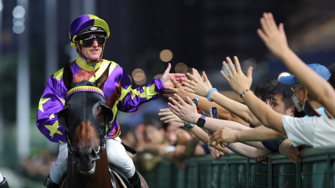 Legend Winner, ridden by Zac Purton, returns after winning at Happy Valley.