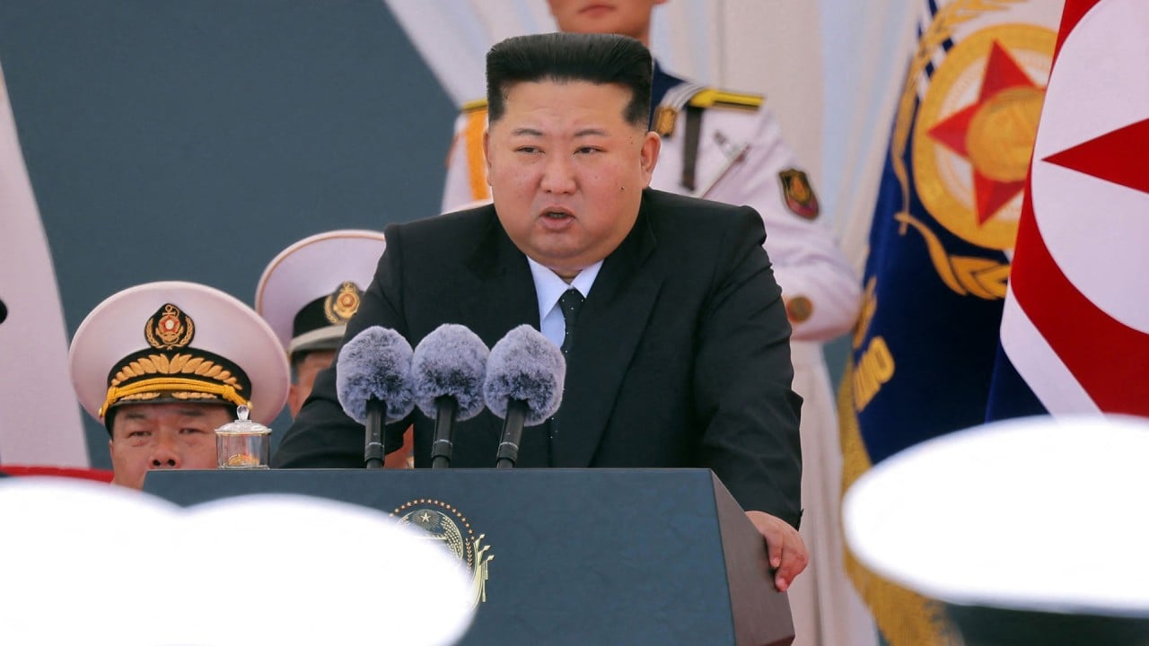 Kim vows to arm North Korean navy with nuclear weapons