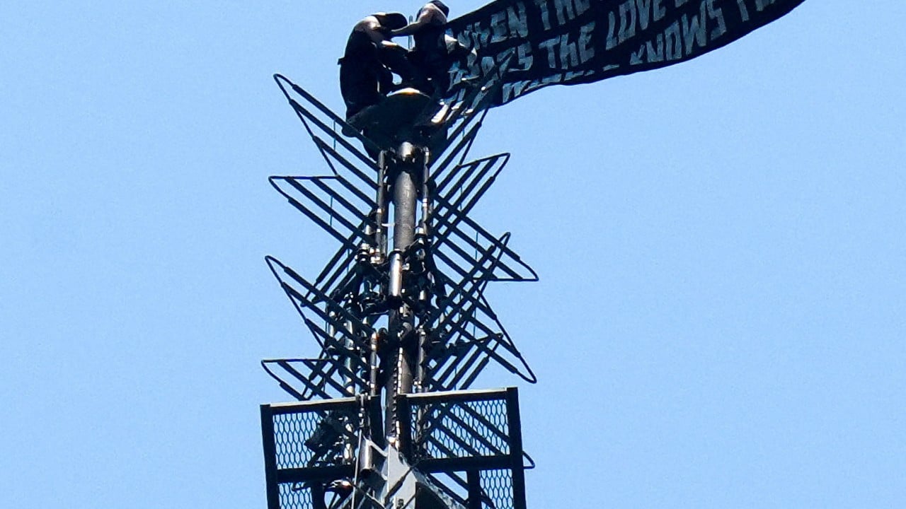 Russian couple arrested for Empire State Building climb