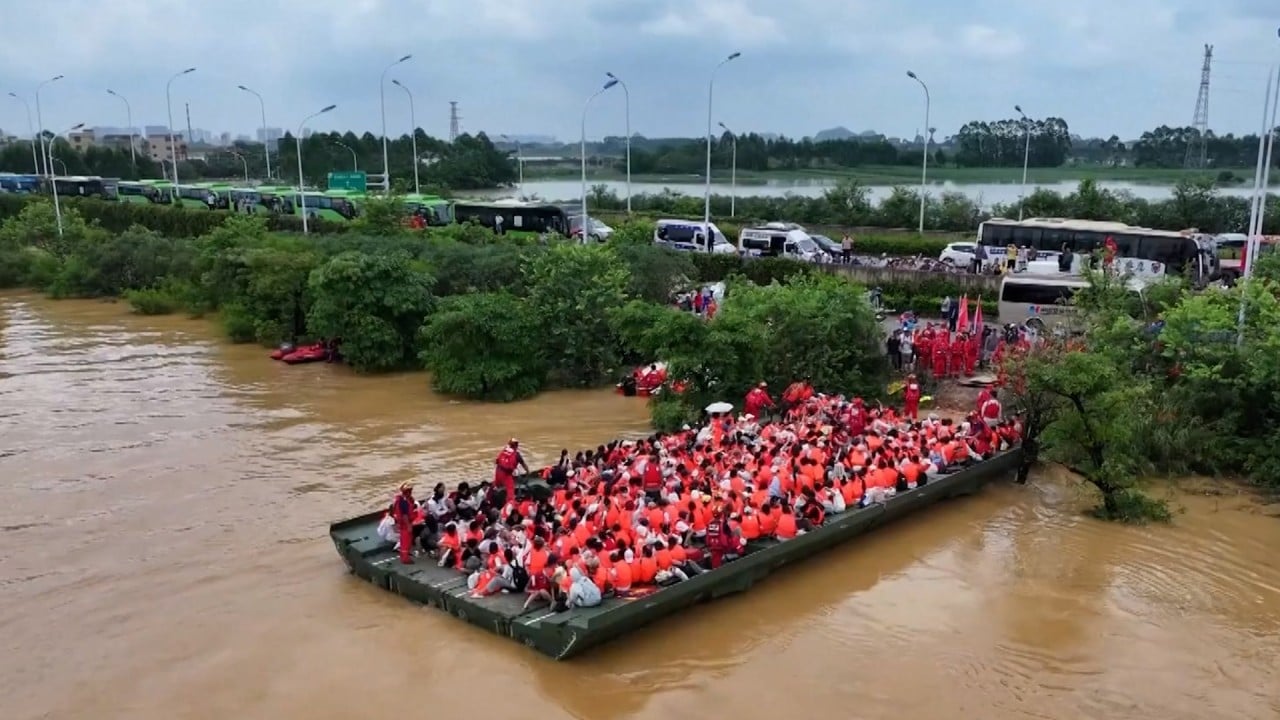 Chinese ‘transformer’ barge deployed in Guangxi flooding