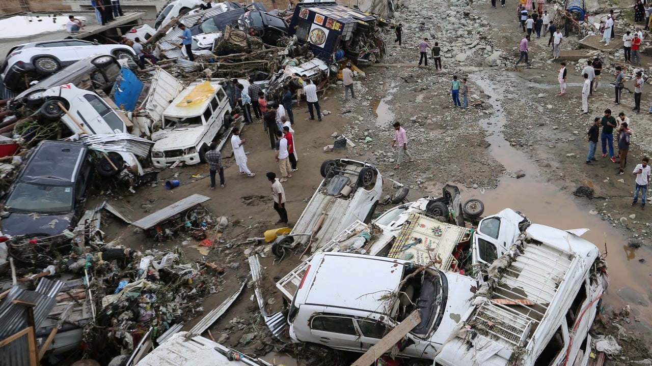 Flash floods and landslides kill at least 10 people in northern India