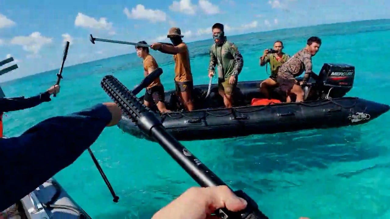 China and the Philippines trade accusations over South China Sea clash