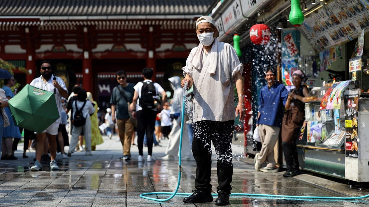 Japan marks 1st ‘cruelly hot day’