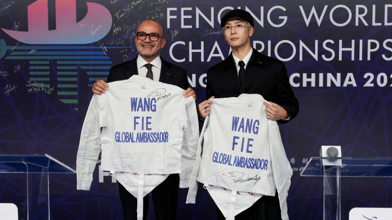 Hong Kong superstar Jackson Wang named fencing ambassador