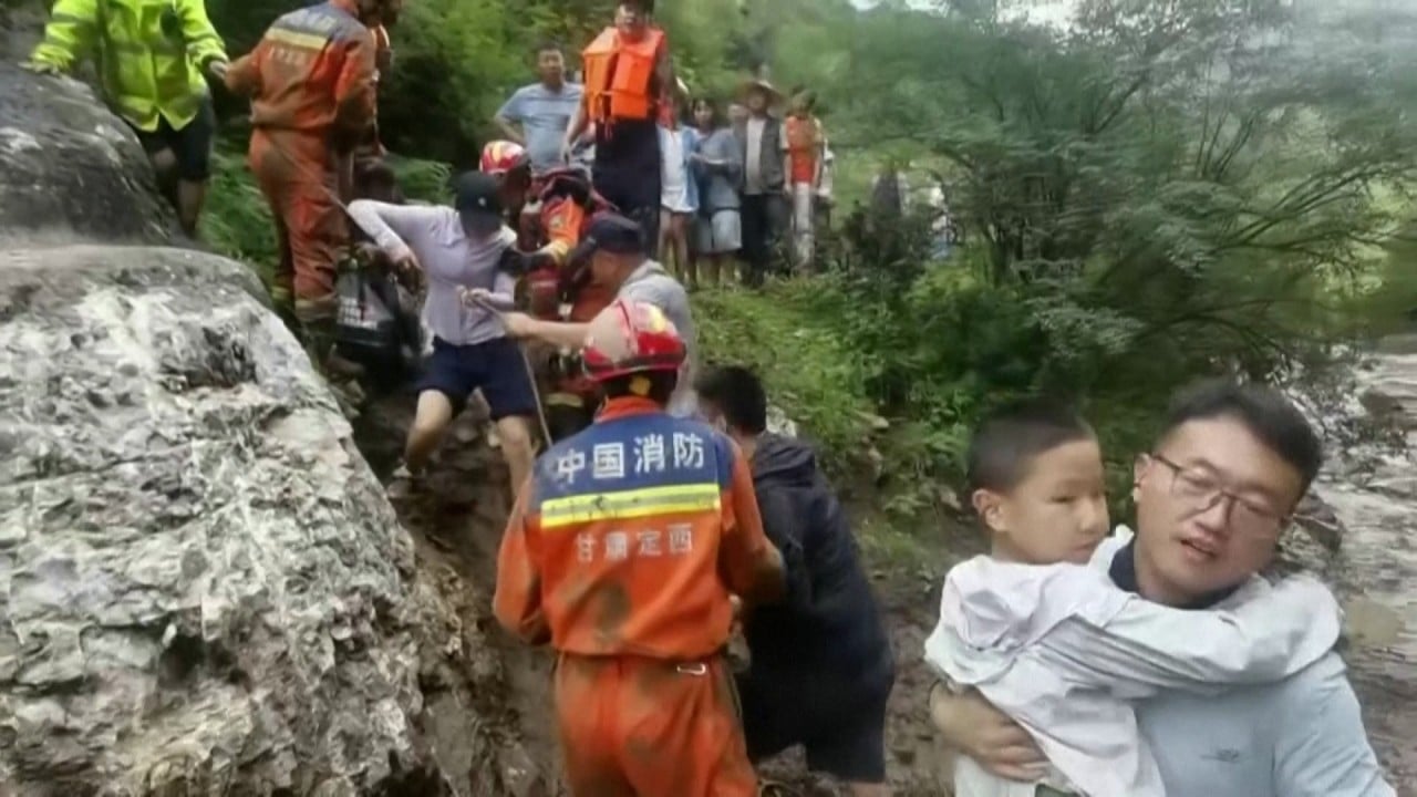 Ten campers killed by flash flood in northwest China