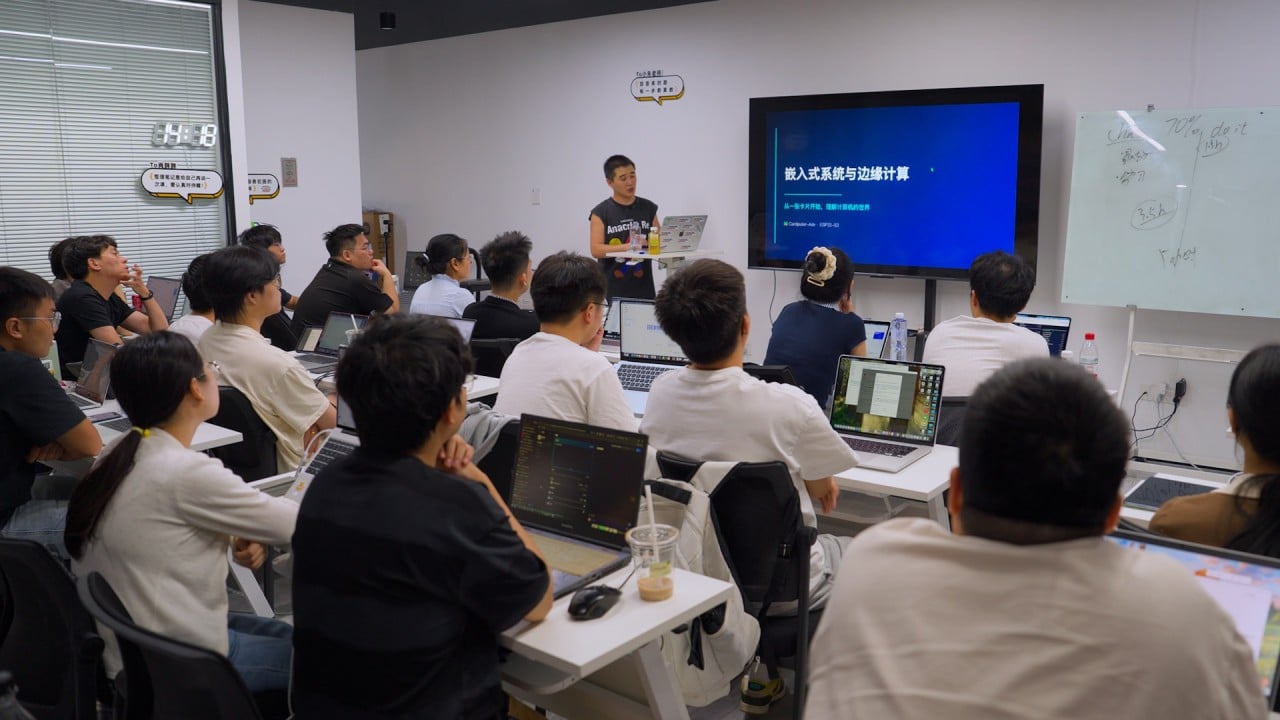 AI training camp: a career lifeline for young Chinese