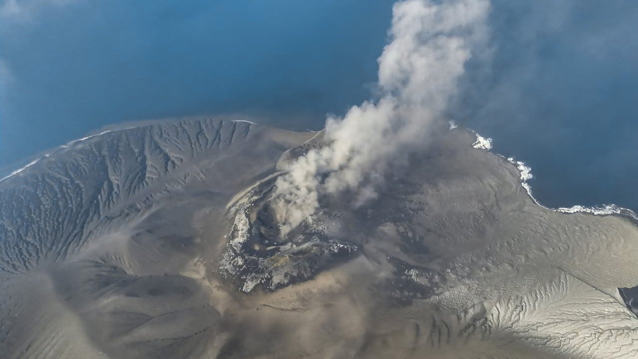 Indonesia’s Anak Krakatoa covers cities in volcanic ash