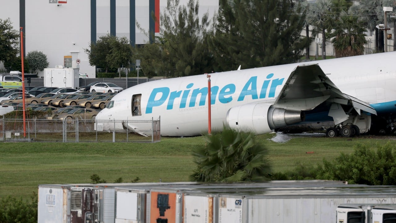 Amazon cargo jet in deadly crash in Florida