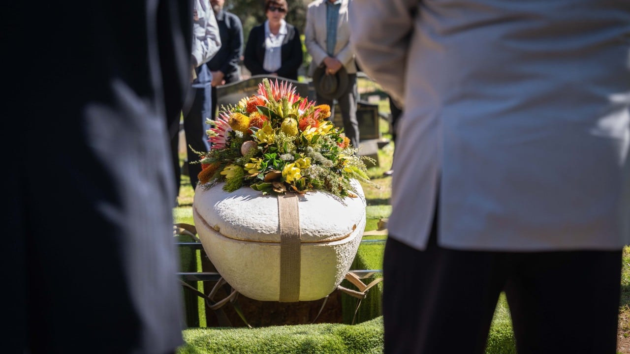 Australia’s first mushroom coffin burial
