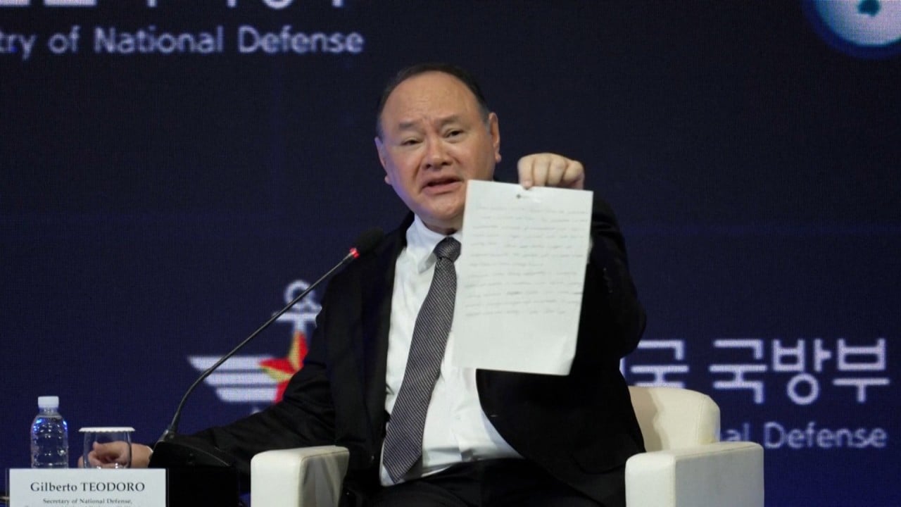 Beijing accuses Philippine defence chief of ‘grandstanding’