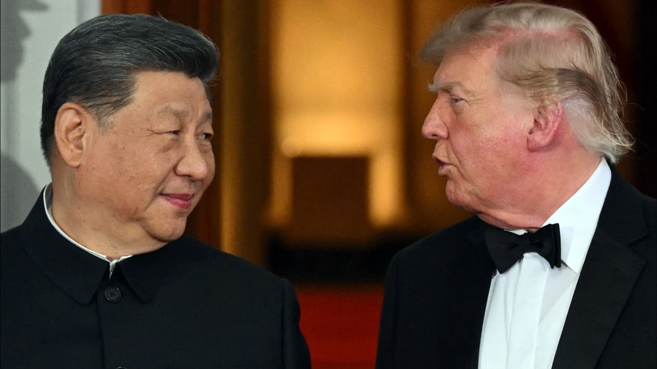 Xi meets Trump at White House