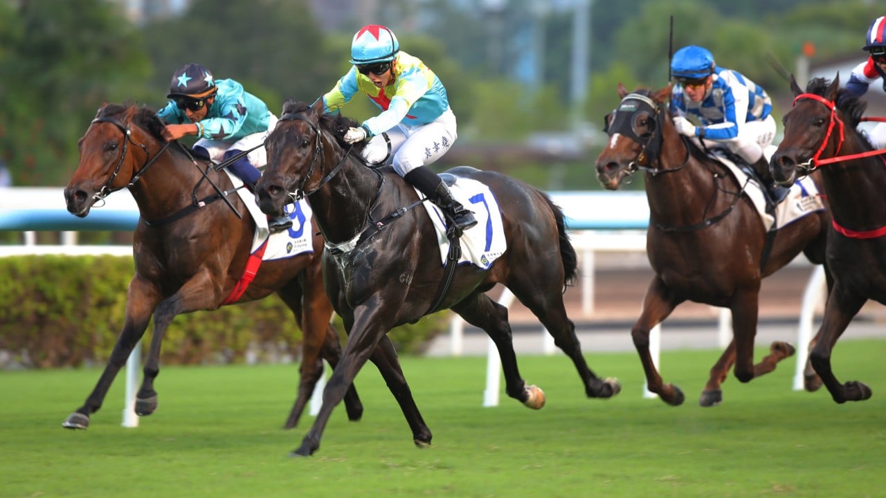 Victor The Winner gets home at Sha Tin.