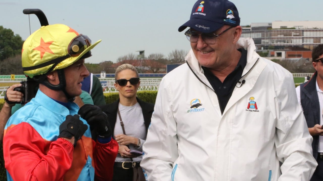 Trainer David Hayes and jockey Zac Purton at Randwick last week.