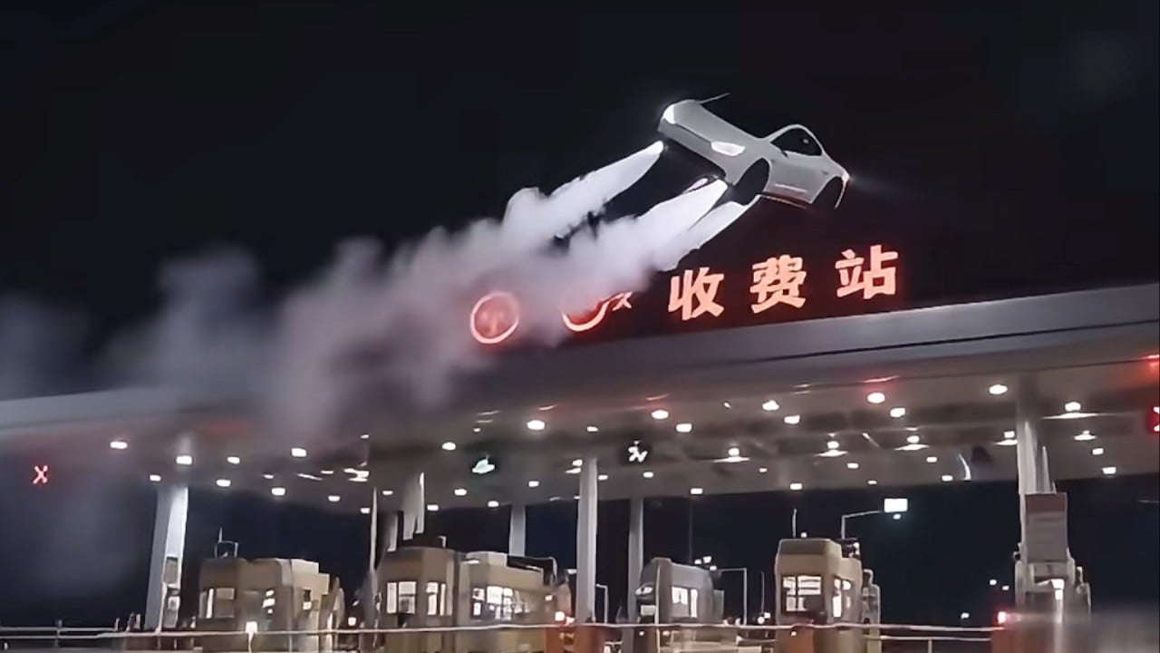 Chinese netizens poke fun at Tesla’s flying car