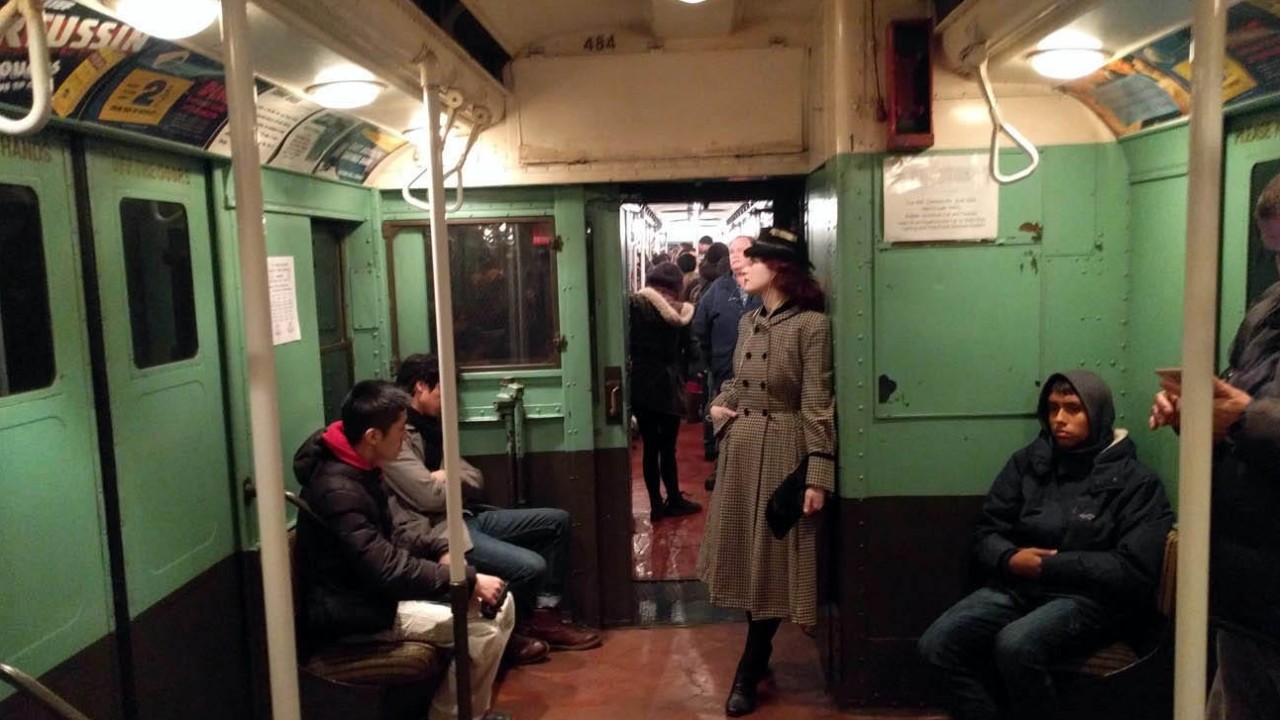 What S It Like To Ride On New York City S Secret Subway Line South China Morning Post Nyc Holiday Nostalgia Train Route 2022