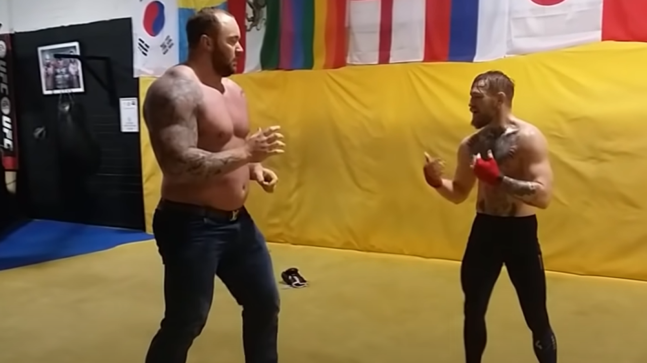 Conor Mcgregor Vs The Mountain Watch Ufc Icon Spar Deadlift Record Holder Hafthor Bjornsson South China Morning Post