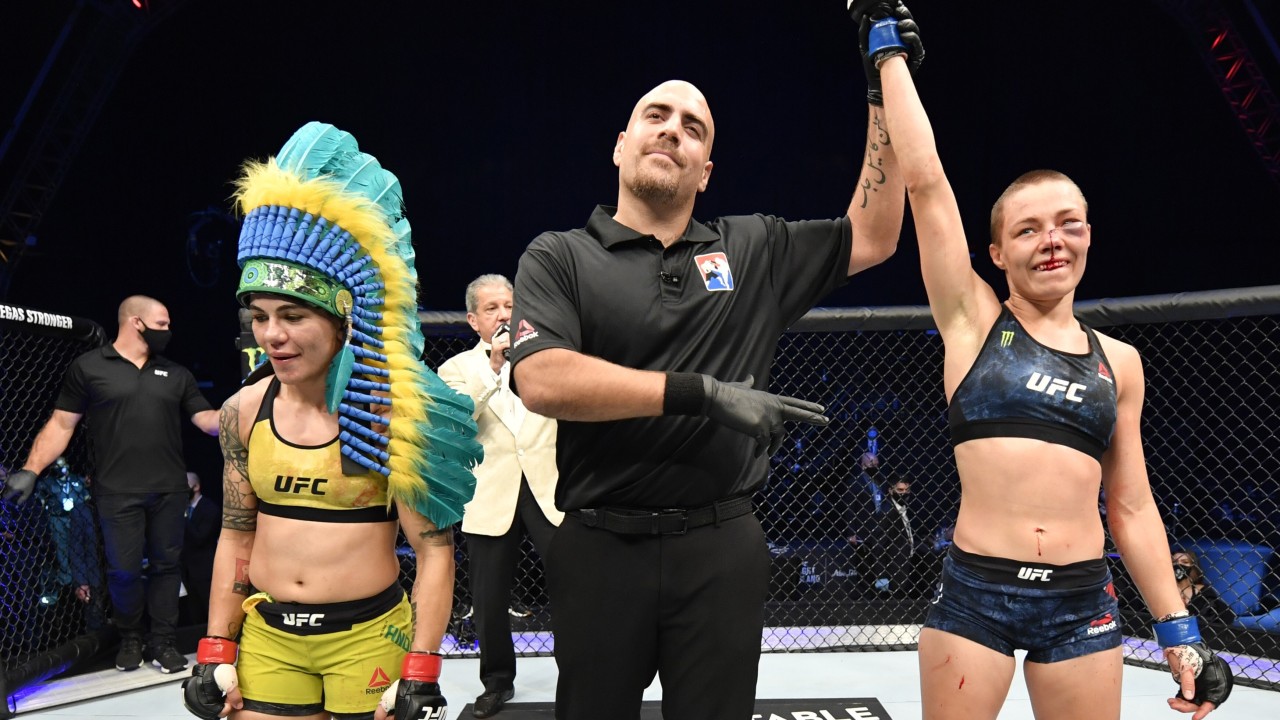 Ufc 251 Thug Rose Namajunas Edges Jessica Andrade War On Fight Island To Set Up Zhang Weili Title Shot South China Morning Post