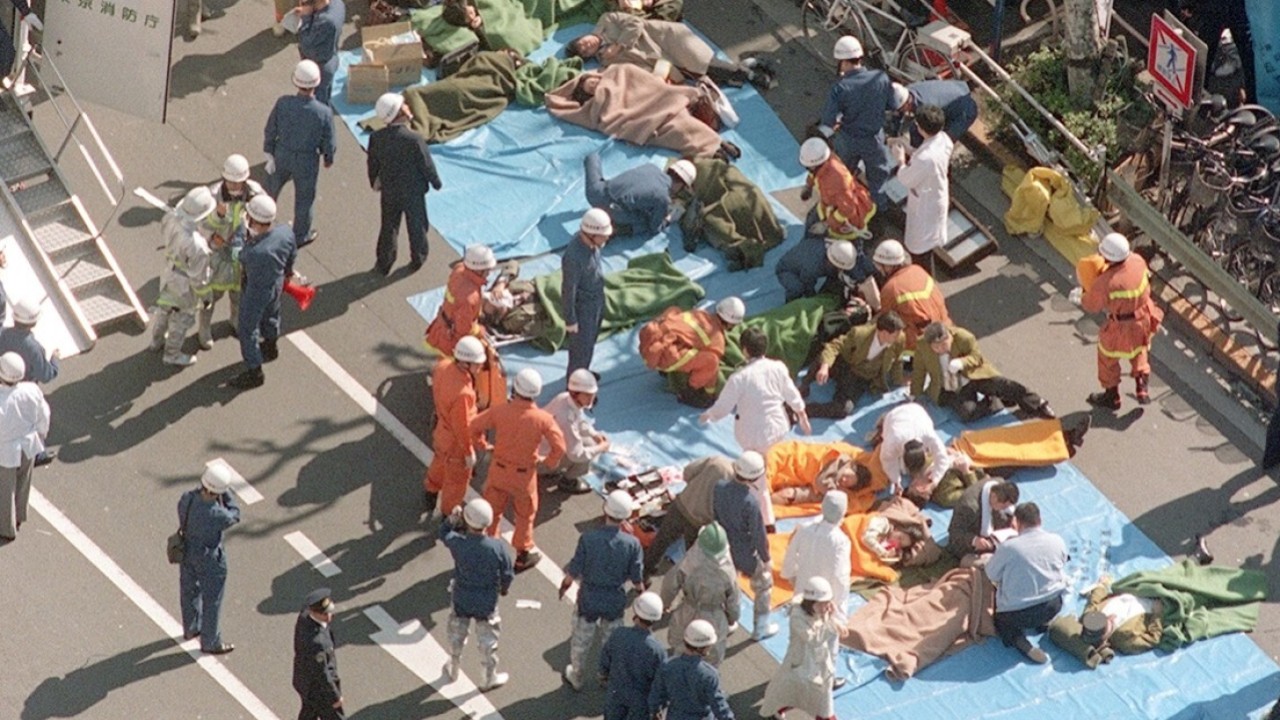 Japan S Subway Sarin Attack Doomsday Cult Aum Shinrikyo Still A Threat Security Official Warns South China Morning Post Japan S Subway Sarin Attack Doomsday Cult Aum Shinrikyo Still A Threat Security Official Warns South China Morning Post
