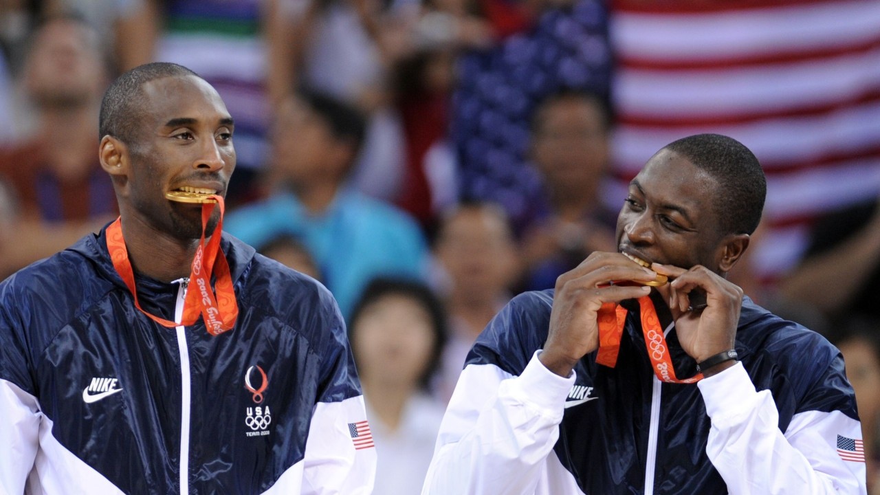 Beijing 08 Team Usa S Lebron James And Kobe Bryant Redeem Team Basketball Gold Medal Was Most Important South China Morning Post
