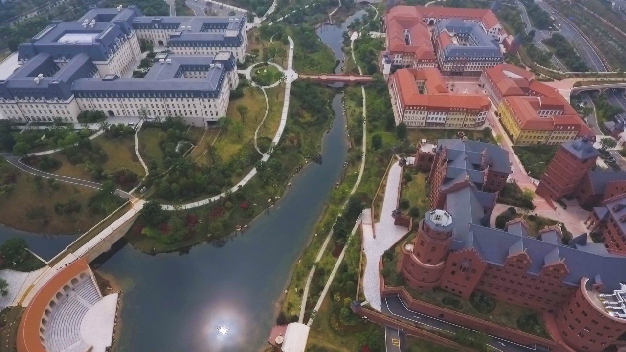 Inside Huawei’s lakeside campus that replicates 12 European cities