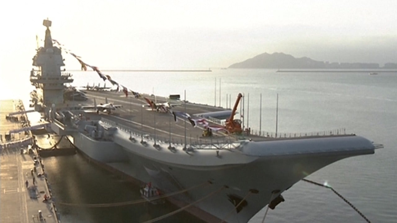 First made-in-China aircraft carrier, the Shandong, enters service