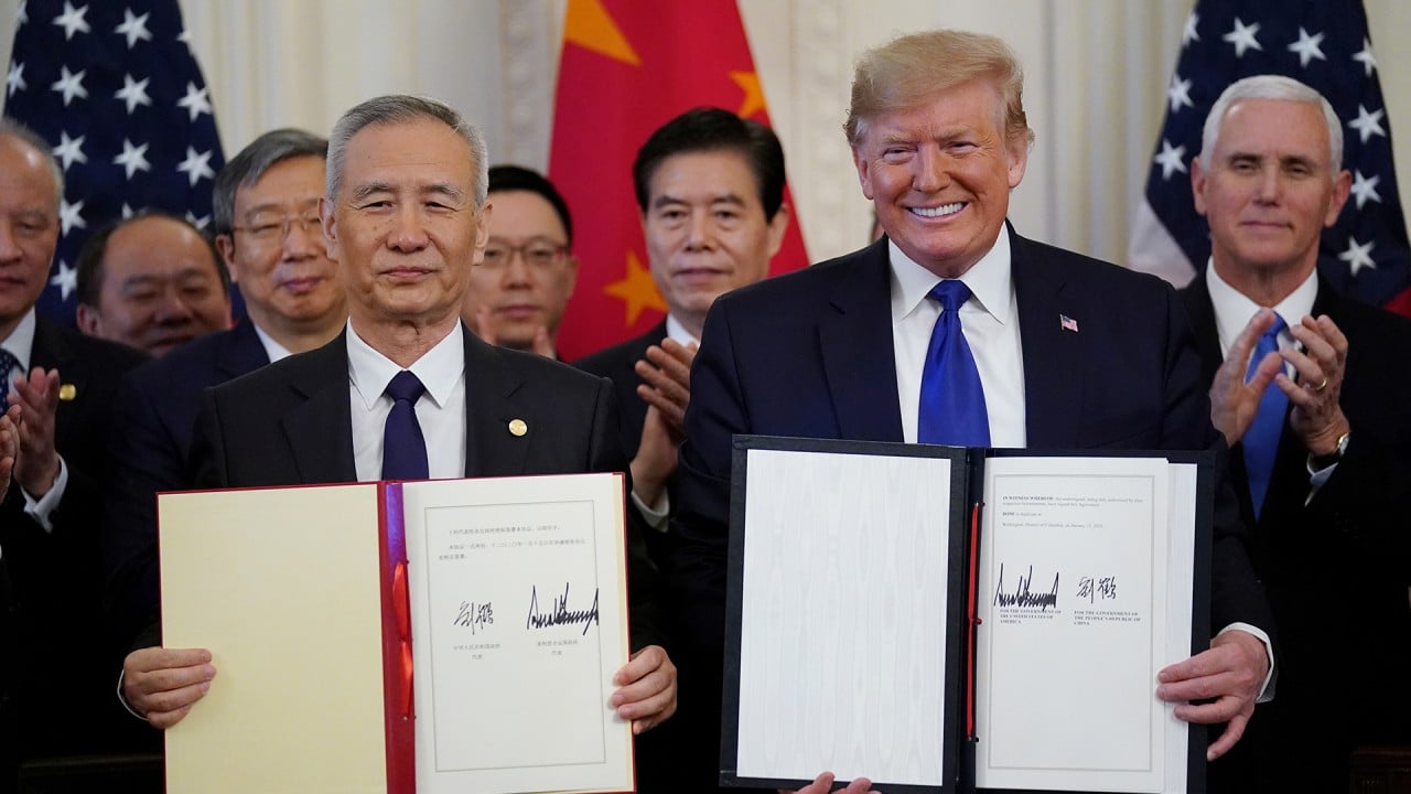 Trade War: US and China sign breakthrough ‘phase one’ deal