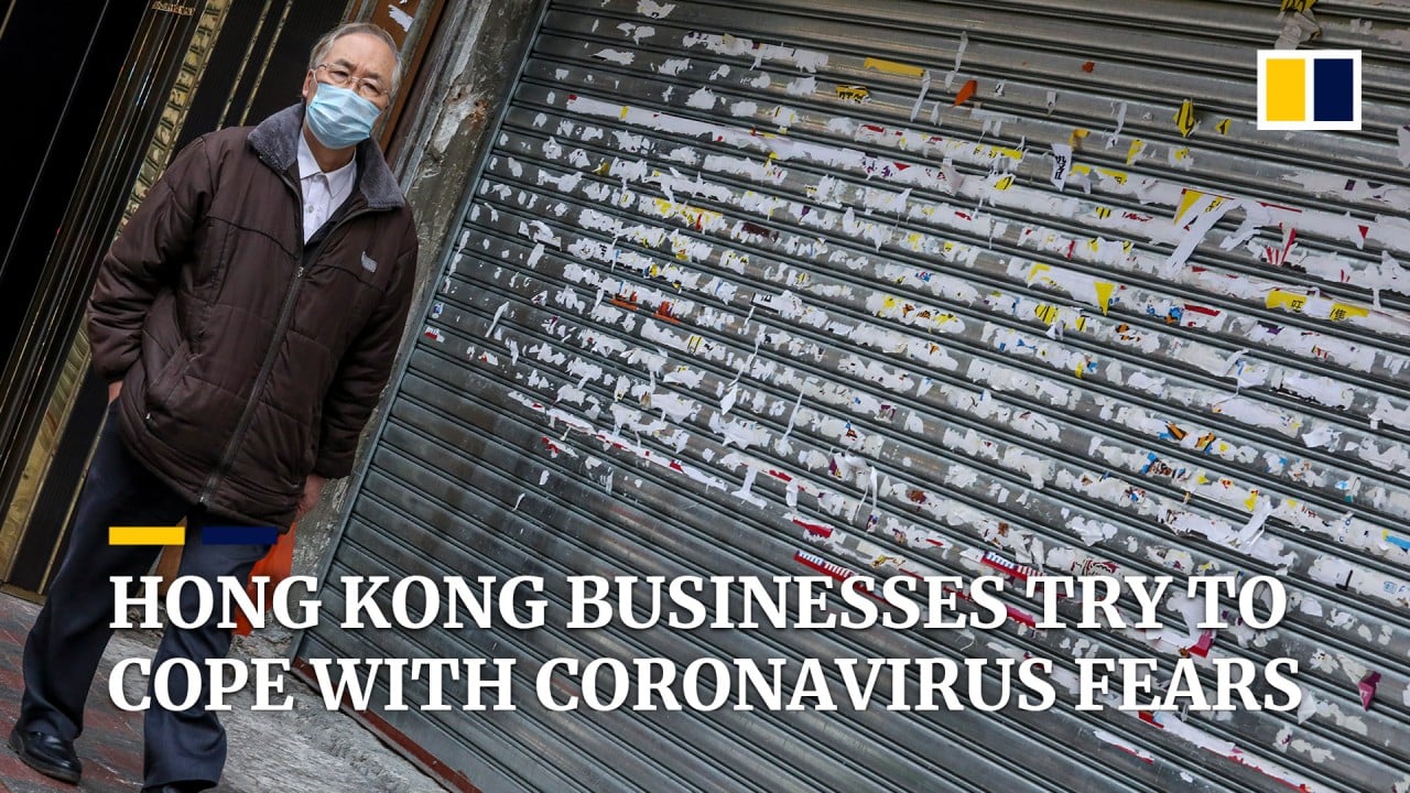 Hong Kong businesses try to cope with Coronavirus fears
