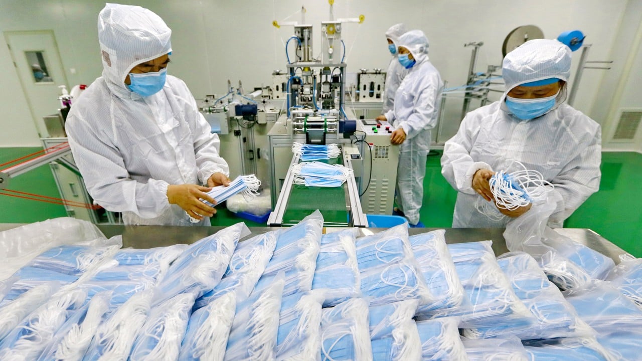 China&#39;s exports of coronavirus-critical medical products nearly tripled in 2020, with US$105 billion in goods shipped | South China Morning Post