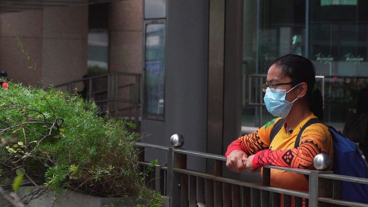 Domestic helpers in Hong Kong pitch in to try and stop the spread of coronavirus in the city