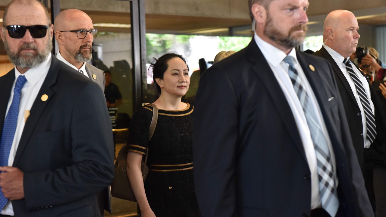 Huawei executive Meng Wanzhou leaves Canadian court after legal setback