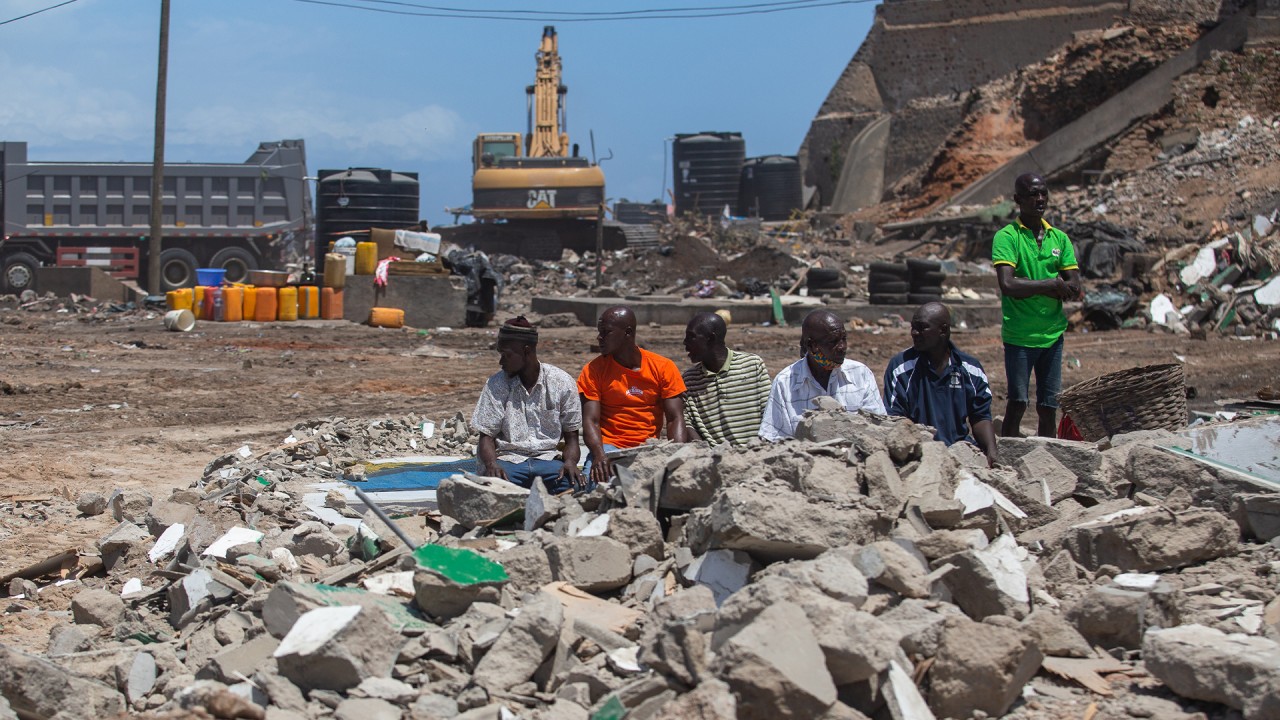 Historic fishing community in Ghana demolished for new harbour project funded by China