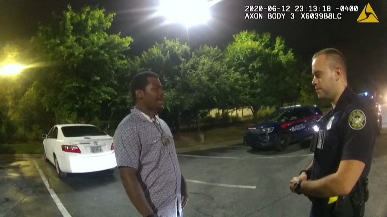 Body camera and surveillance footage shows fatal shooting of Rayshard Brooks by Atlanta police