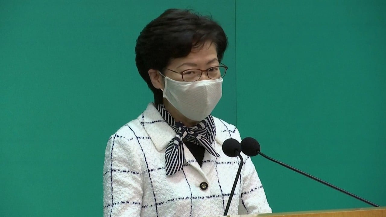 Security law opponents ‘enemies of the people’, says Hong Kong leader Carrie Lam