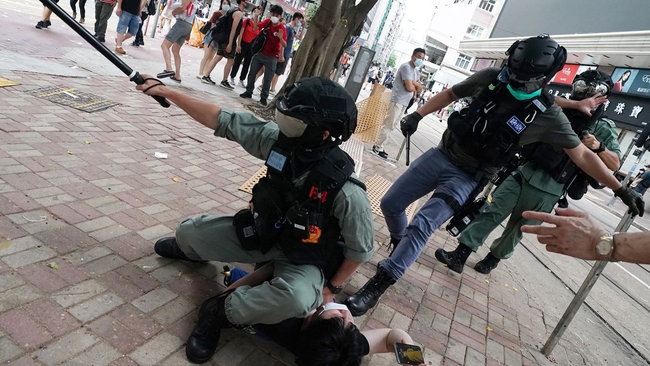 Hundreds arrested, thousands protest in Hong Kong during first day under new national security law