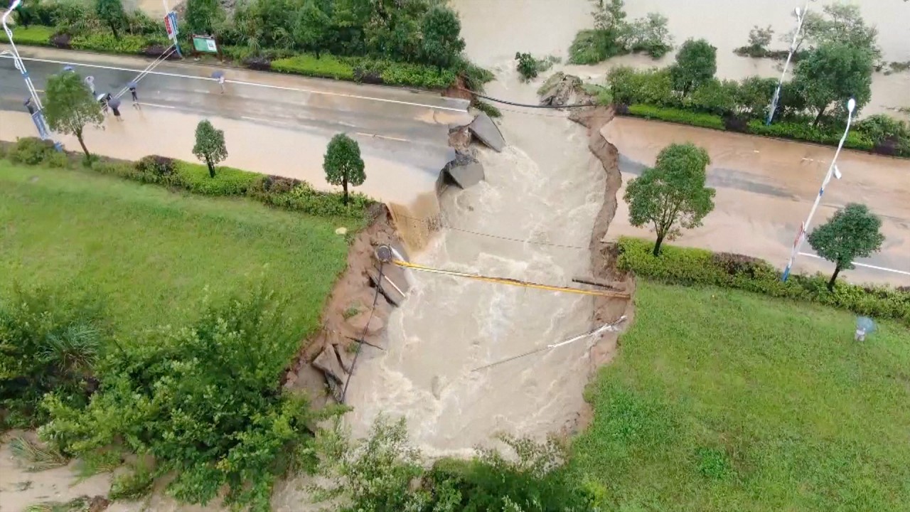 Extreme weather in China triggers deadly flooding and mudslides, affecting millions of people