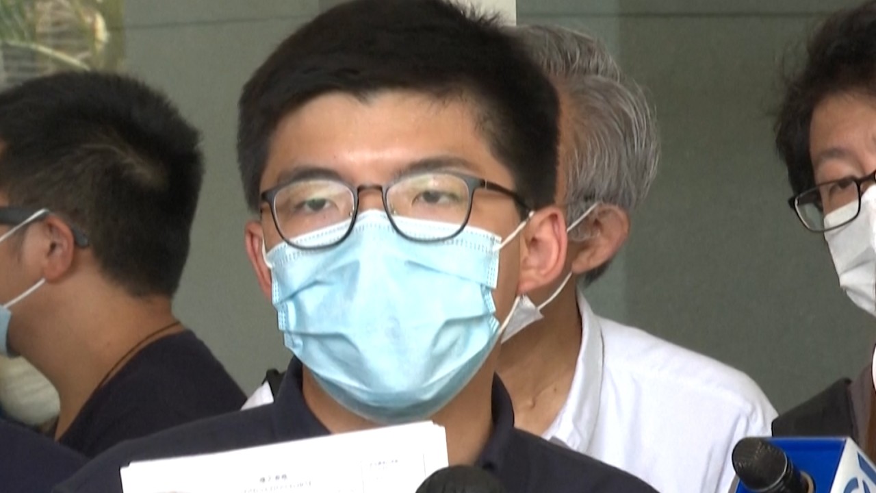 Joshua Wong announces run for Hong Kong legislature: ‘We choose not to kowtow to China’